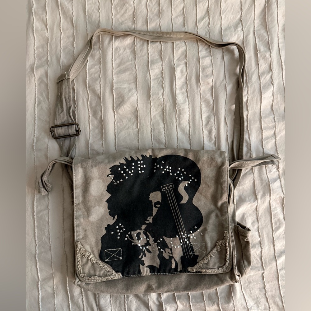 Stylish Graphic Crossbody Bag
